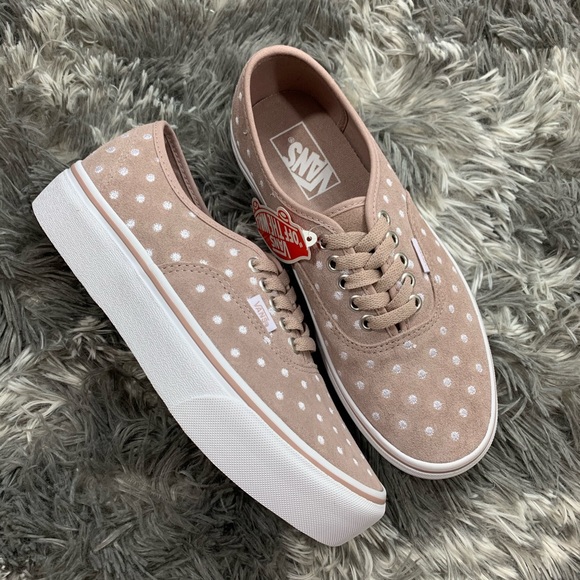 vans authentic platform skate shoe